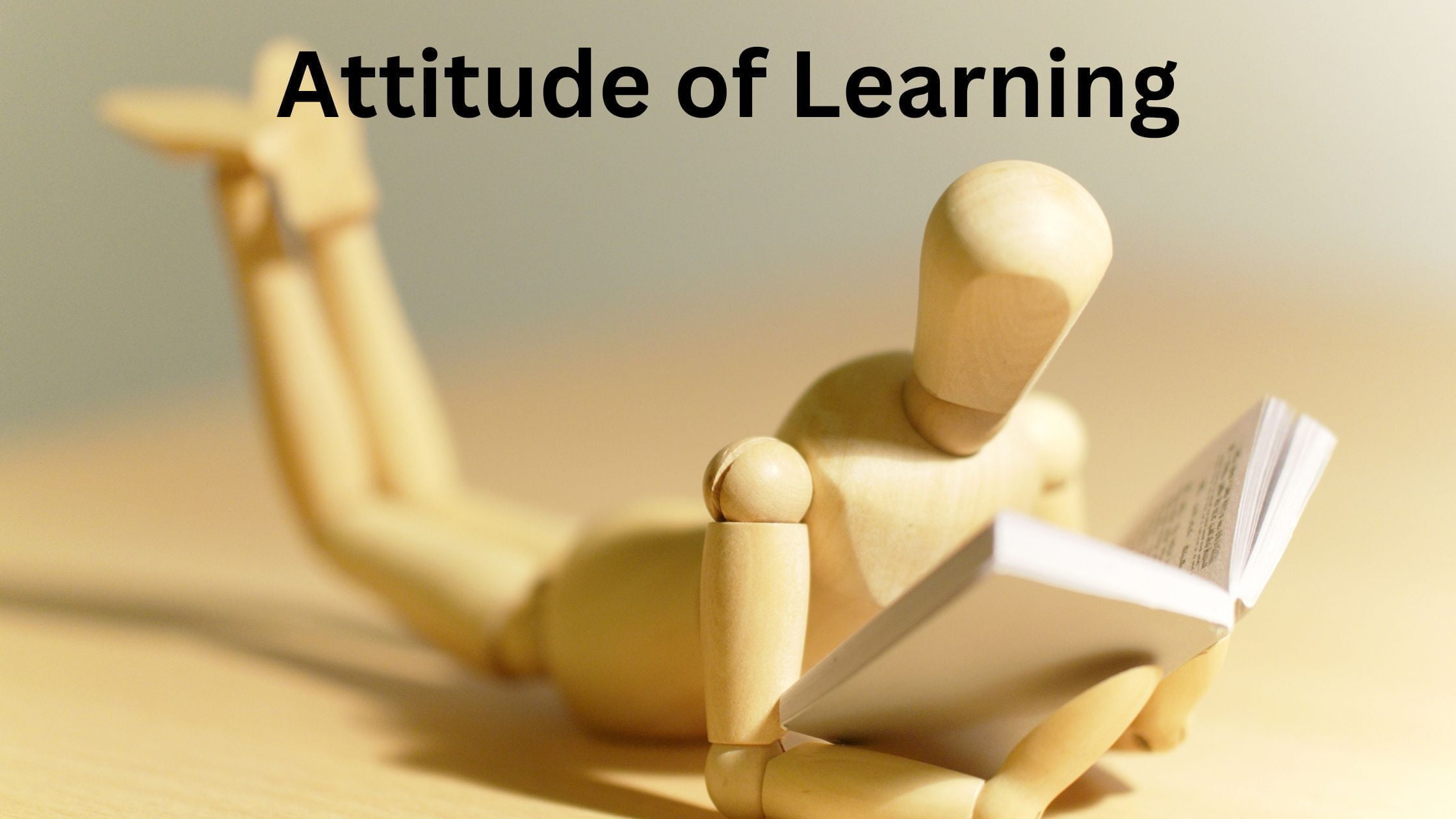Attitude of learning