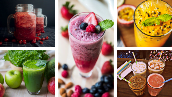 Vegetable and Fruit Smoothies