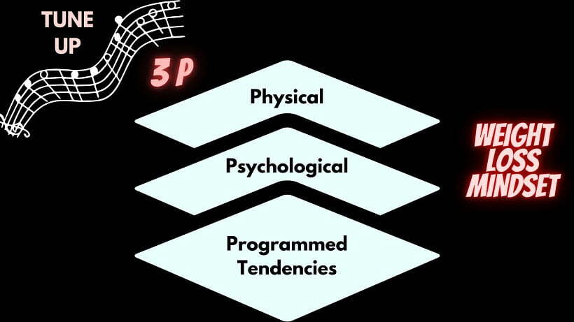 Weight Loss Mindset - 3P's or Personality Layers for Easier Change 5 Tune Up 3Ps for Weight Loss Mindset
